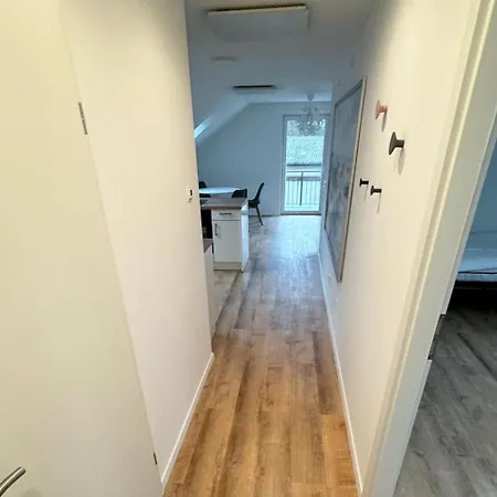 Workers With Balcony In Apartment